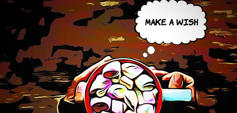 Felicidad relativa en rojo